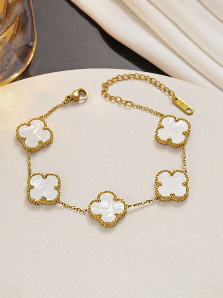 White Clover Bracelet