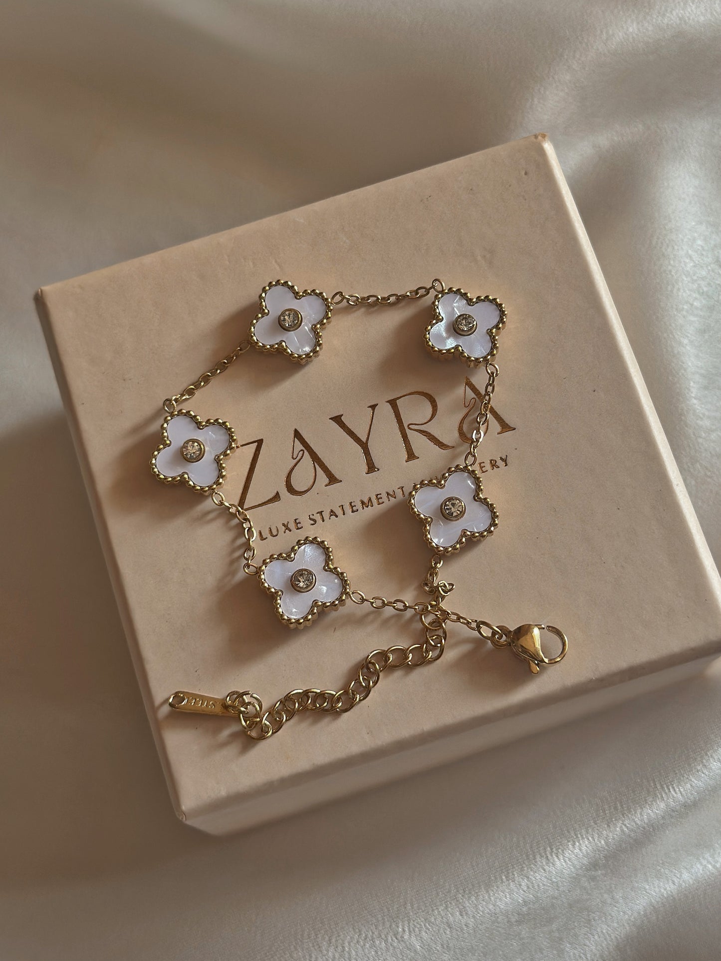 White Aurum Bracelet