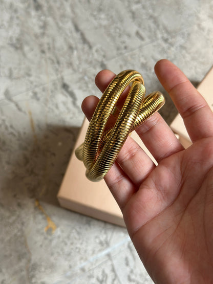 3 Coil Bracelet