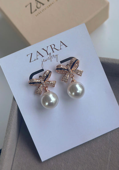 Selin Bow Earrings