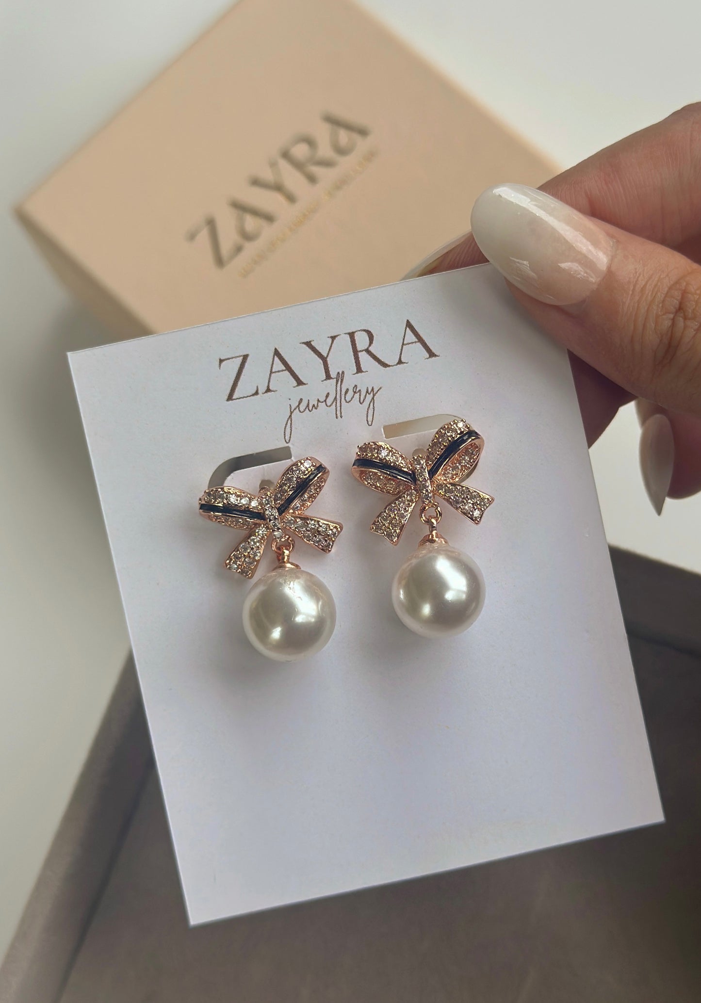 Selin Bow Earrings