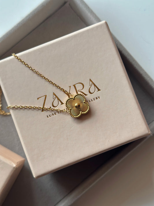 Gold Clover Necklace