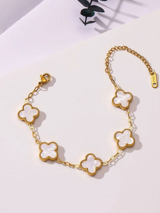 White Clover Bracelet