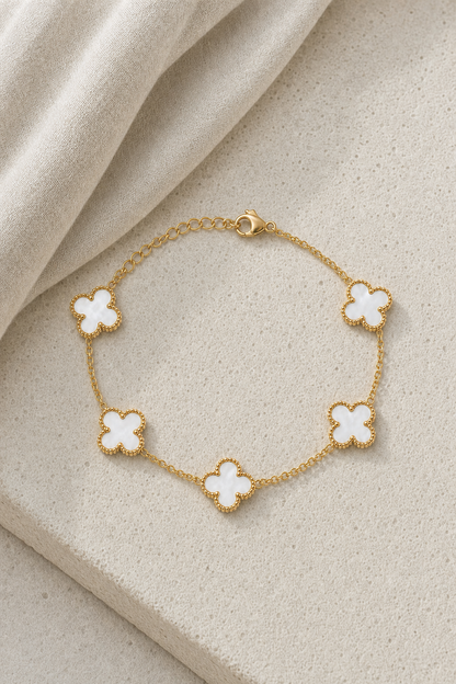 White Clover Bracelet