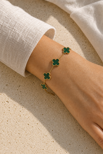 Green Clover Bracelet