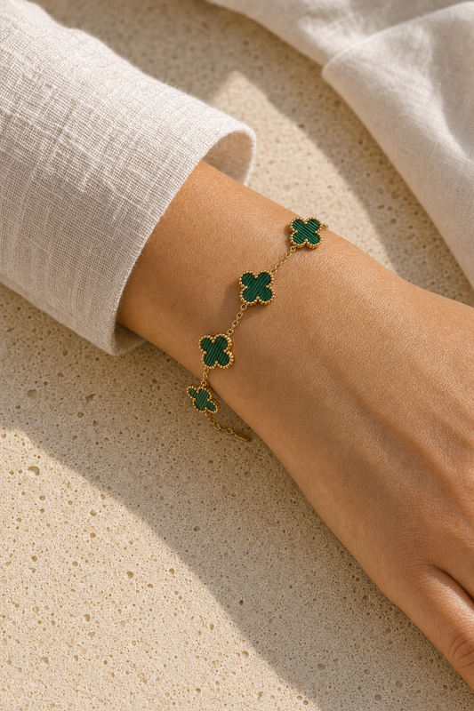 Green Clover Bracelet