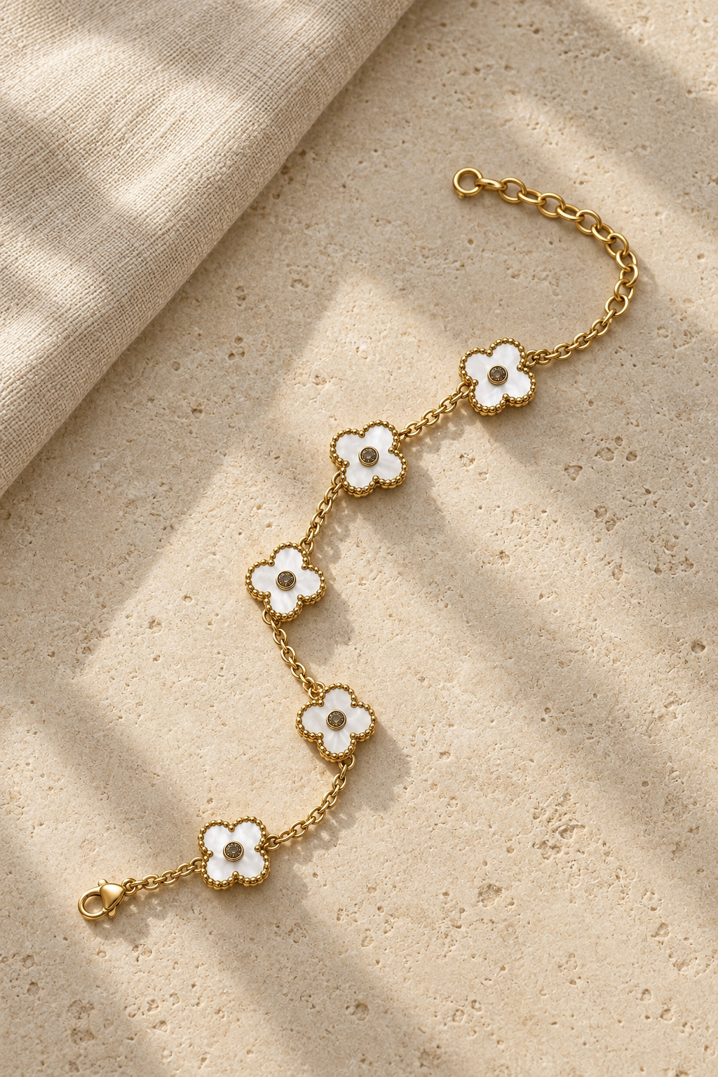 White Aurum Bracelet