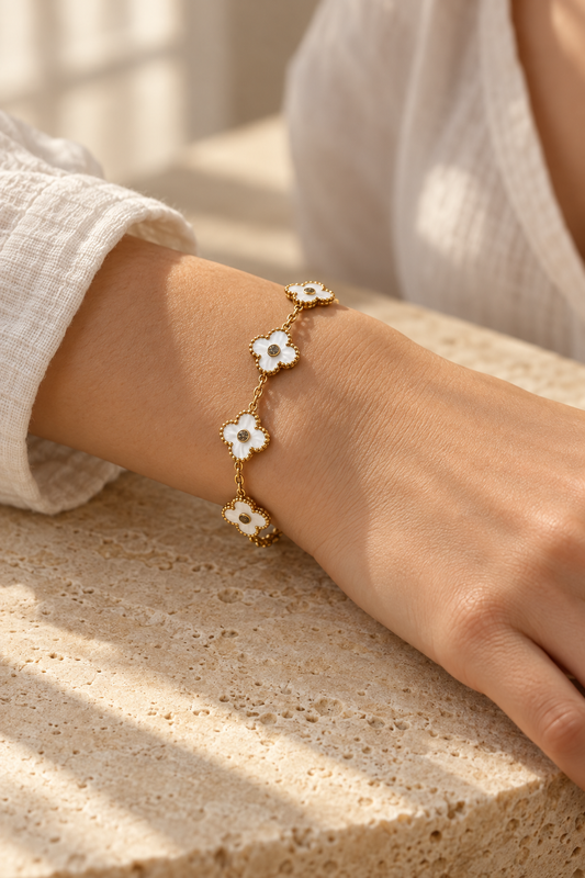 White Aurum Bracelet
