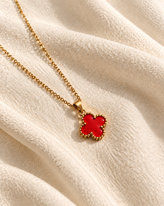 Red Clover Necklace