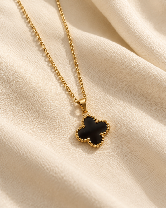 Black Clover Necklace