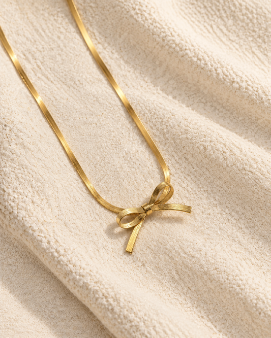 Bow Necklace