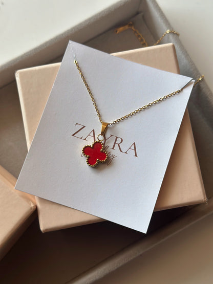 Red Clover Necklace